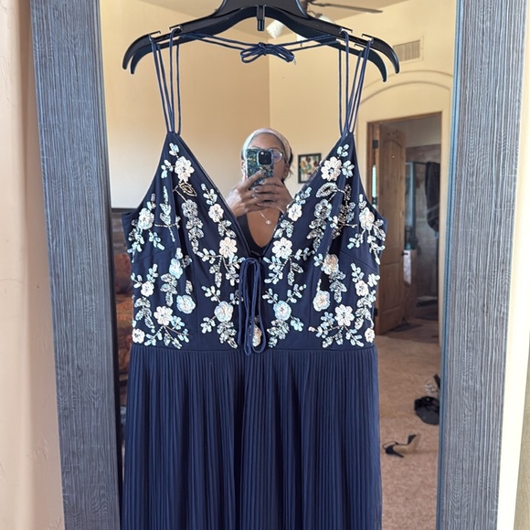 Aidan Mattox, Blue, size 12 - Picture 2 of 6